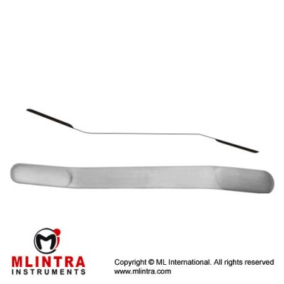 Olivecrona Brain Spatulas Concave Stainless Steel, 18 cm - 7" Blade Size 7 + 9 mm Olivecrona Brain Spatulas Concave Stainless Steel, 18 cm - 7" Blade Size 7 + 9 mm